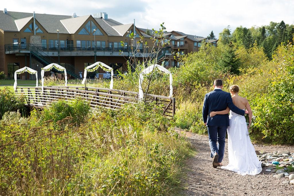 Superior Shores Bride and Groom