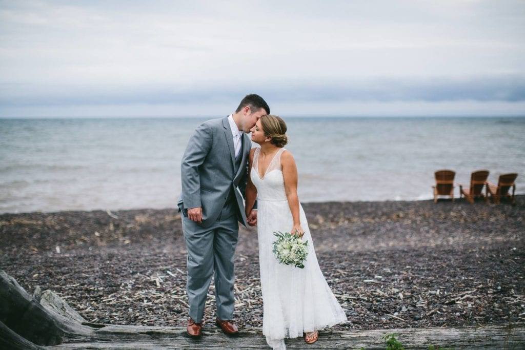 Superior Shores Bride and Groom
