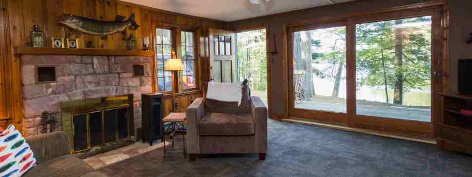 Whiplash Retreat Cabins from inside